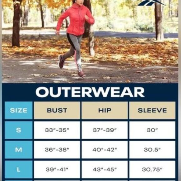 Reebok NWT Outerwear Fleece-Lined Jacket - Dusty Rose Sz S - Picture 4 of 15